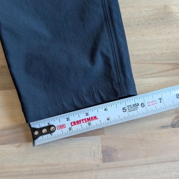 Lululemon ABC Pants Mens Size 32 Black Slim Fit Technical Fabric - Picture 5 of 8